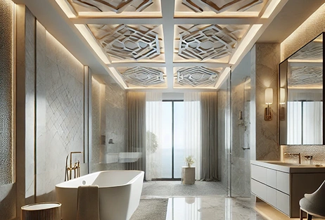 Top Bathroom Ceiling