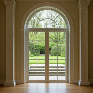 Elegant French doors for stylish home entryways