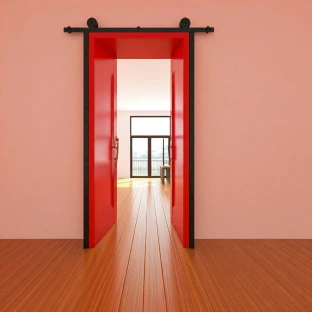 Classic swing door for easy access and style