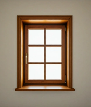 Stylish fixed window for enhanced natural light and views