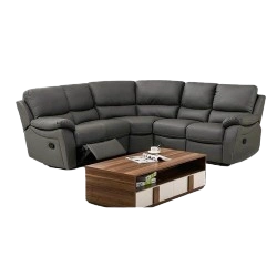 Customized recliner seating ensemble for living rooms