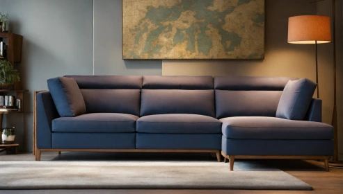 Daroo Velvet 3 Seater Sofa