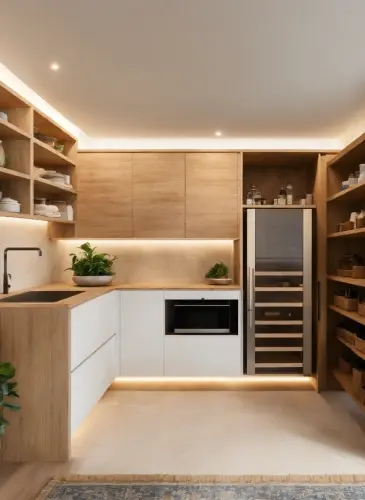 L-Shaped Kitchen
