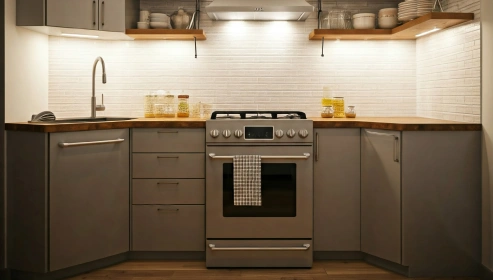 U-Shaped Kitchen