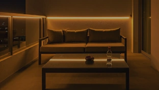 Modern bathroom lighting design