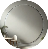 Eggshell paint finish with a soft, low sheen, offering a smooth