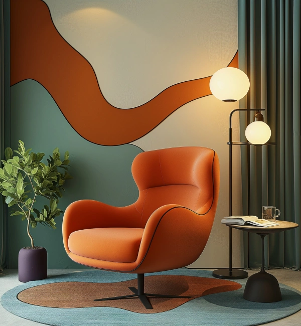 High-quality decorative wallpaper for home interiors