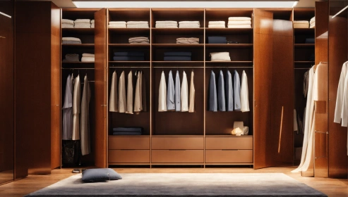  Coral 4 Door Wardrobe in Mexican Walnut Finish