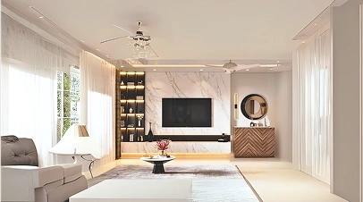 Convertible TV unit that can be used as a stand or mounted