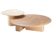 Modern wooden center table for living room