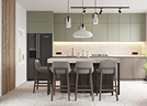 Central kitchen island