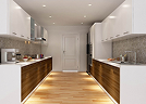 Galley kitchen layout