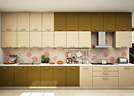 Compact straight kitchen thumb