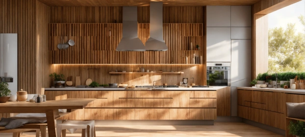 Straight Kitchen
