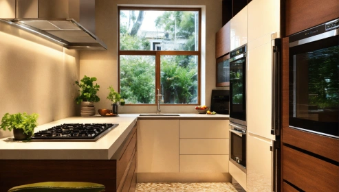 U-Shaped Kitchen