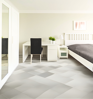 Guest Bedroom with Wardrobe, Loft storage, Dressing unit, Study desk with bookshelf